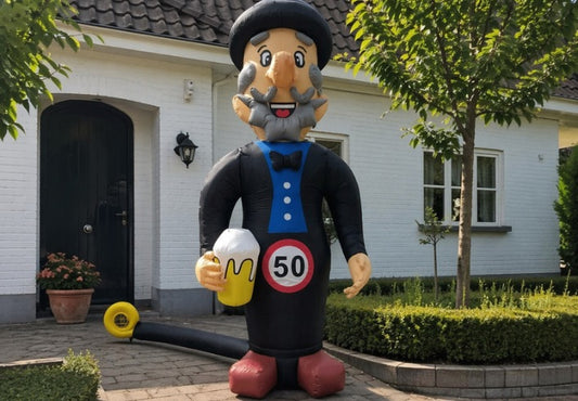 Abraham pop | 50 jaar | Luchtkussen Huren