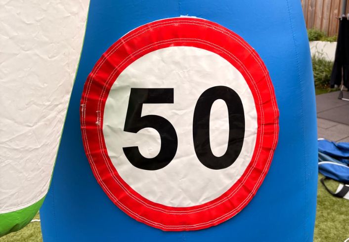 Sarah pop | 50 jaar | Luchtkussen Huren