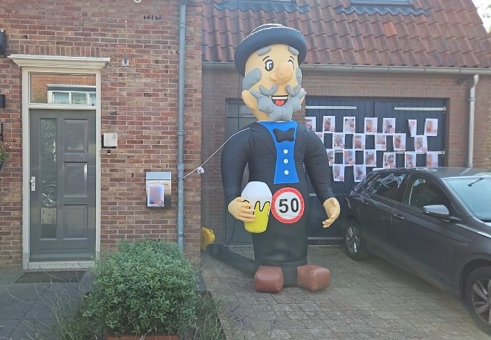 Abraham pop | 50 jaar | Luchtkussen Huren Jump Express