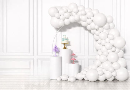 Witte Ballonnenboog Set