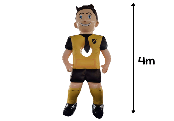 Luchtkussen huren | NAC Stropdas Schieten | Jump Express