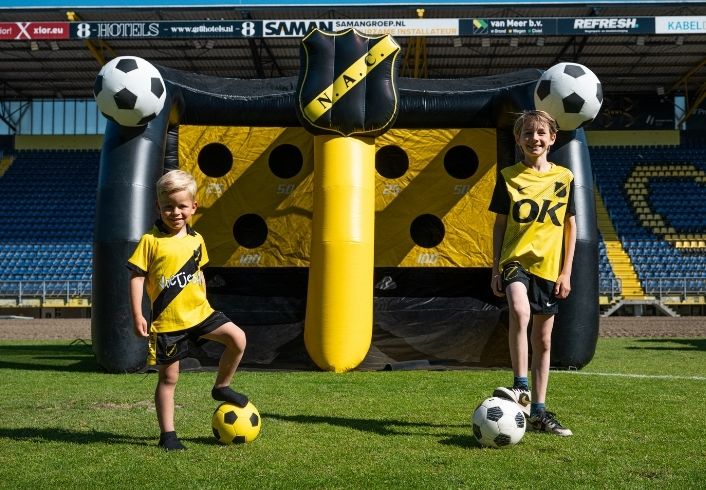 NAC Punten duel XL | Luchtkussen Huren | Jump Express