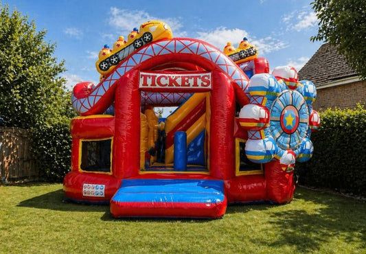 Funcity Rollercoaster | Springkussen Huren